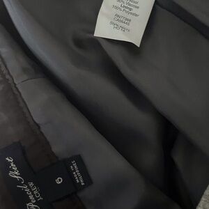 J. Crew Charcoal Wool Blend Skirt